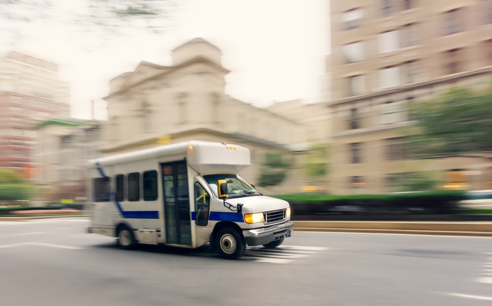 shuttle bus passenger